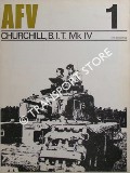 Book cover of Churchill - British Infantry Tank Mk IV by WHITE, B. T.